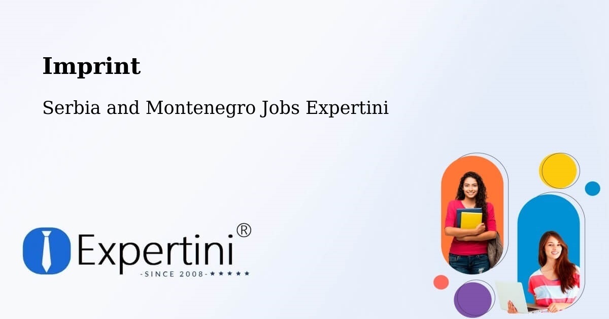Imprint – Anmore - Serbia and Montenegro Jobs Expertini